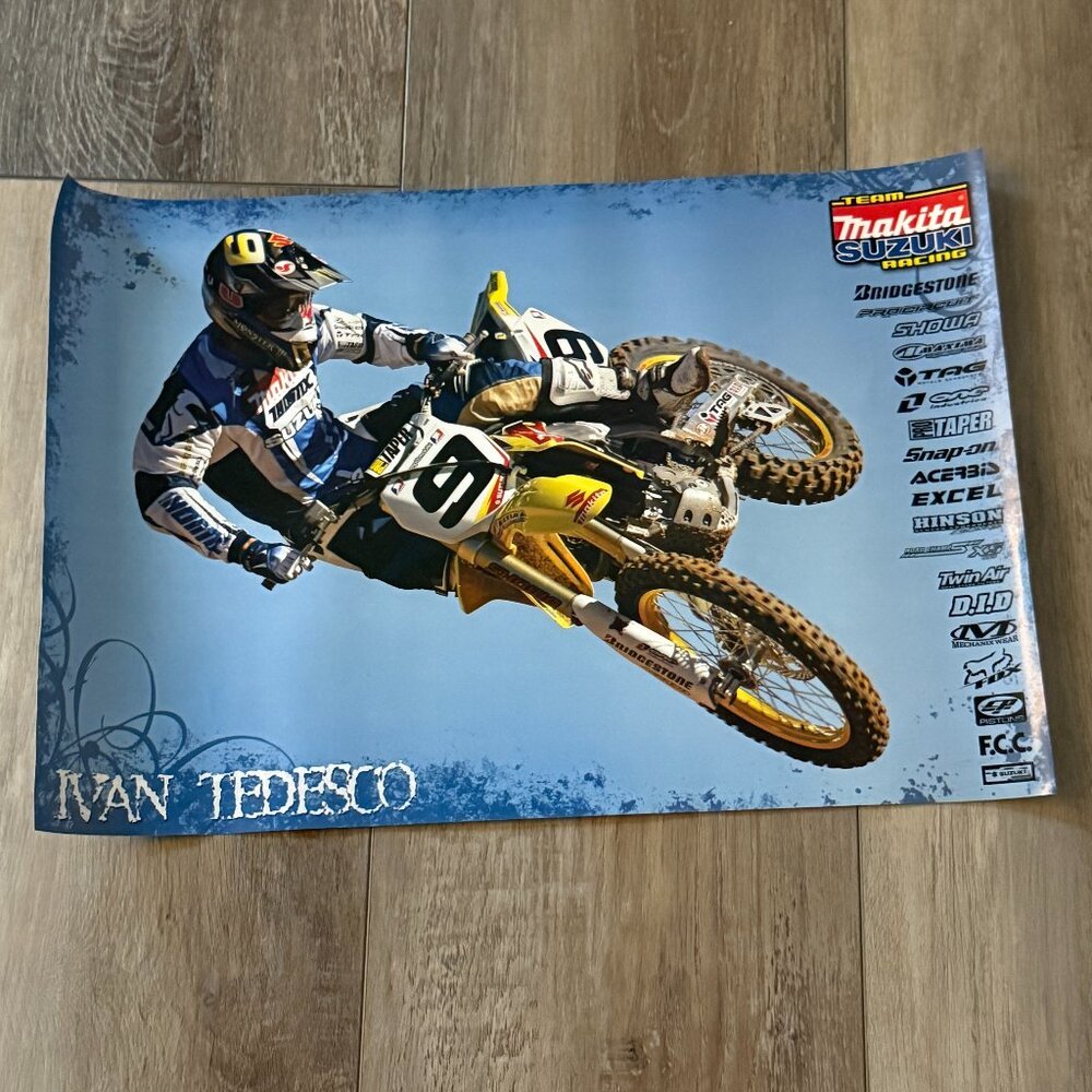 Ivan Tedesco #9 Team Suzuki Poster - 2006